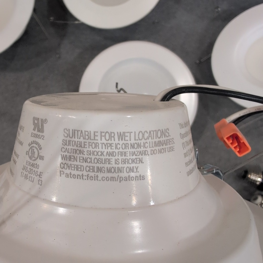Feit Electric EcoSmart Commercial Electric LED Recessed Retrofit Kit Lot of 7 - Picture 2 of 5